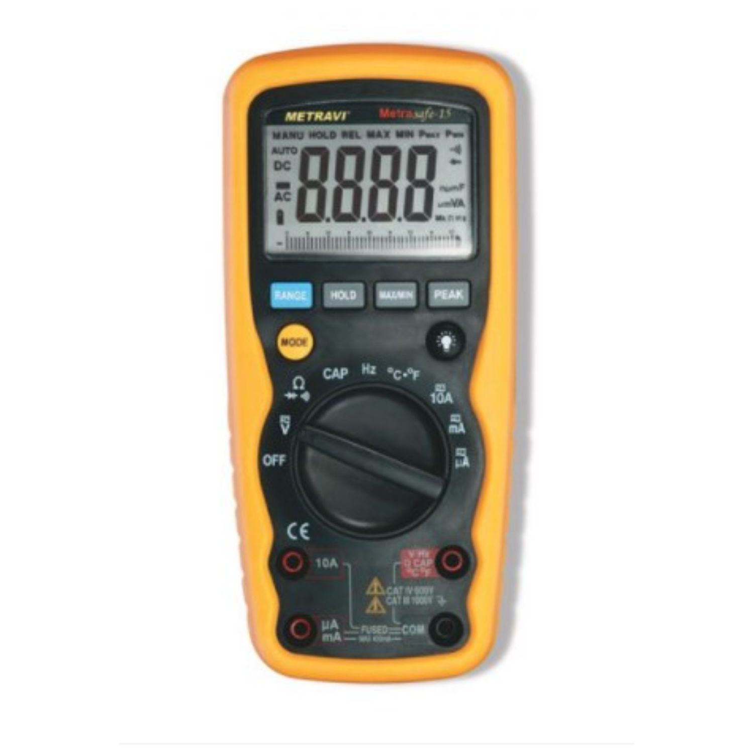 Metravi make Digital Multimeter Model No METRASAFE-15 - ZAKS ...